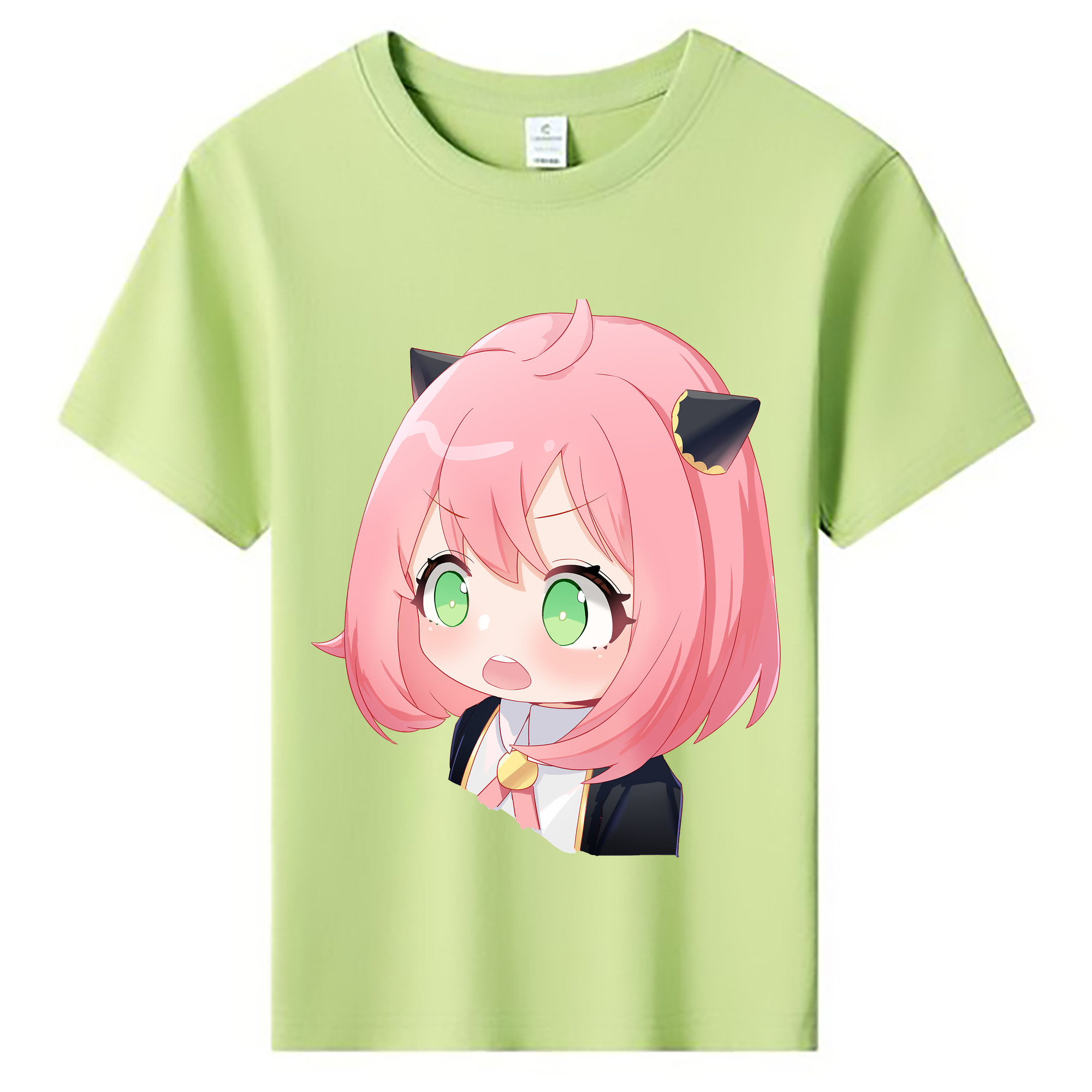（画像用） SPY×FAMILY间谍家家酒 綿100％キッズTシャツ（フロントプリント）